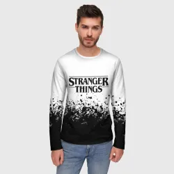 Мужской лонгслив 3D Stranger things - фото 2