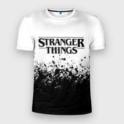 Мужская футболка 3D Slim Stranger things