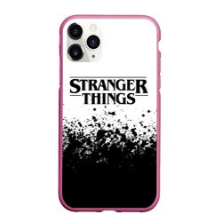 Чехол для iPhone 11 Pro Max матовый Stranger things