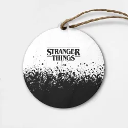 Деревянная игрушка круг Stranger things