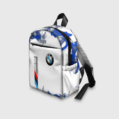 Детский рюкзак 3D с принтом BMW, вид сбоку #3