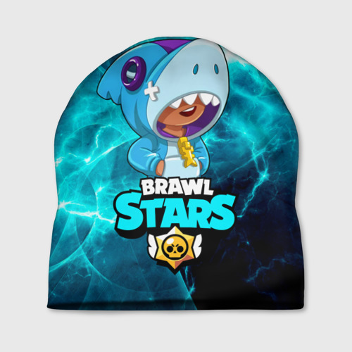 Шапка 3D Brawl Stars leon shark.