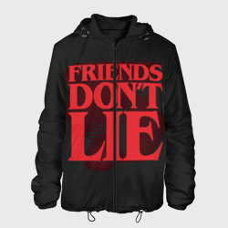 Мужская куртка 3D Friends Dont Lie