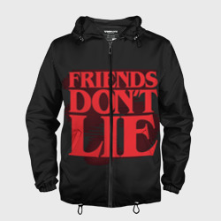 Мужская ветровка 3D Friends Dont Lie