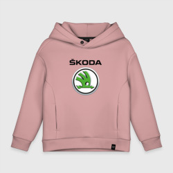 Детское худи Oversize хлопок Skoda