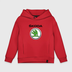 Детское худи Oversize хлопок Skoda