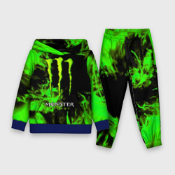 Детский костюм с толстовкой 3D Monster energy