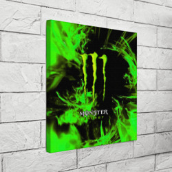 Холст квадратный Monster energy - фото 2