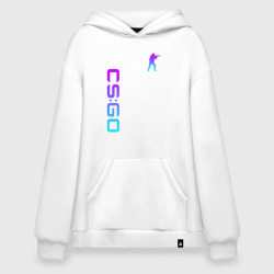 Худи SuperOversize хлопок CS GO neon КС Го неон