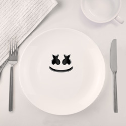 Набор: тарелка + кружка Fortnite x Marshmello 3D - фото 2