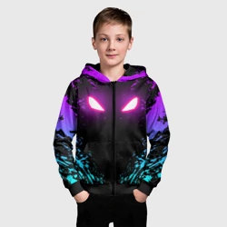 Детская толстовка 3D на молнии Fortnite x raven - фото 2