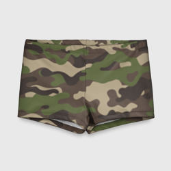 Детские купальные плавки 3D Милитари
