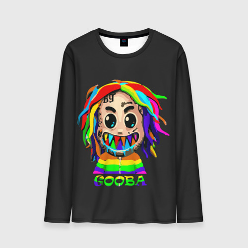 Мужской лонгслив 3D 6IX9INE, цвет 3D печать