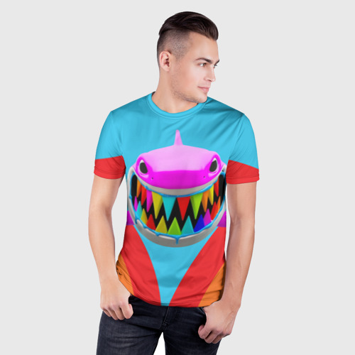 Мужская футболка 3D Slim 6IX9INE, цвет 3D печать - фото 3