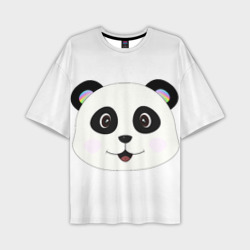 Мужская футболка oversize 3D Panda