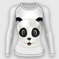 Женский рашгард 3D Panda