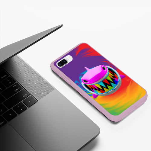 Чехол для iPhone 7Plus/8 Plus матовый 6ix9ine - GOOBA, цвет розовый - фото 5