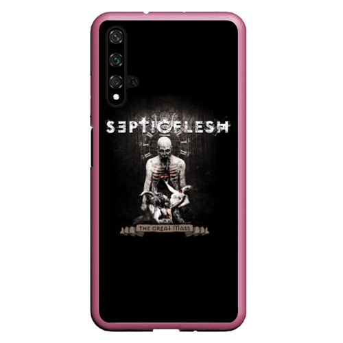 Чехол для Honor 20 Septicflesh, цвет малиновый