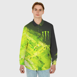 Мужская рубашка oversize 3D Monster energy - фото 2