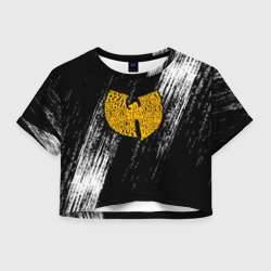 Женская футболка Crop-top 3D Wu-Tang Clan