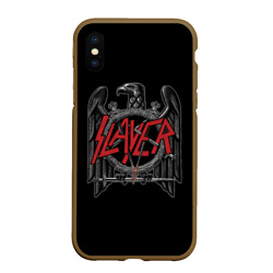 Чехол для iPhone XS Max матовый Slayer