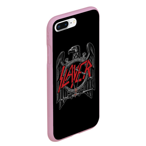 Чехол для iPhone 7Plus/8 Plus матовый Slayer, цвет розовый - фото 3