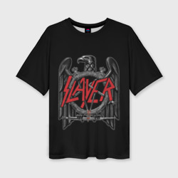 Женская футболка oversize 3D Slayer