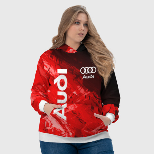 Женская толстовка 3D Audi Ауди, цвет 3D печать - фото 6