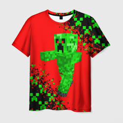 Мужская футболка 3D Minecraft