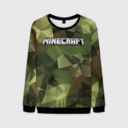 Мужской свитшот 3D Minecraft military Майнкрафт камуфляж