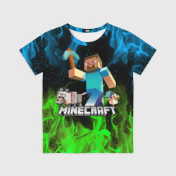 Детская футболка 3D Minecraft Майнкрафт