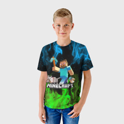 Детская футболка 3D Minecraft Майнкрафт - фото 2