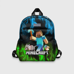 Детский рюкзак 3D Minecraft Майнкрафт