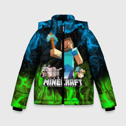 Зимняя куртка для мальчиков 3D Minecraft Майнкрафт