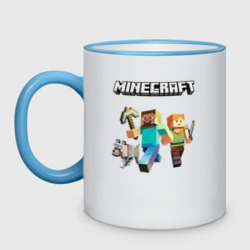 Кружка двухцветная Minecraft Майнкрафт