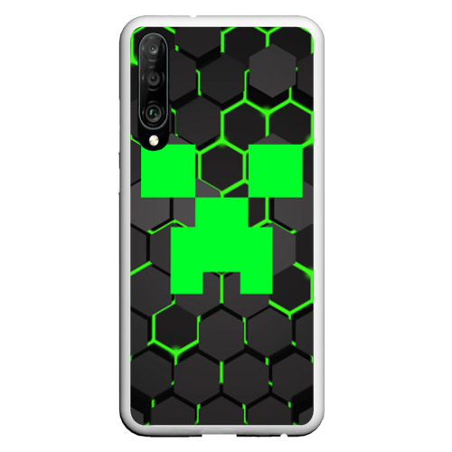Чехол для Honor P30 MINECRAFT CREEPER Фото 01 Чехол для Honor P30 MINECRAFT CREEPER Фото 01