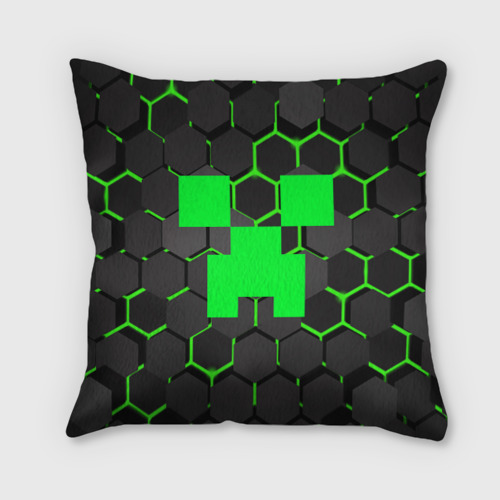 Подушка 3D Minecraft Creeper Крипер