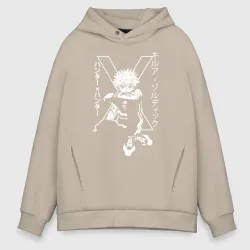 Мужское светящееся худи Киллуа, Охотник Х Охотник
