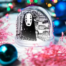 Игрушка Снежный шар No-Face Spirited Away Ghibli - фото 2