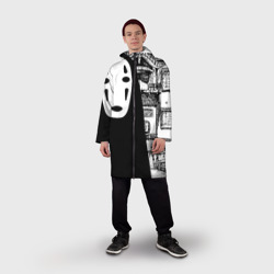 Дождевик унисекс 3D No-Face Spirited Away Ghibli - фото 2