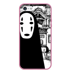 Чехол для iPhone 5/5S матовый No-Face Spirited Away Ghibli