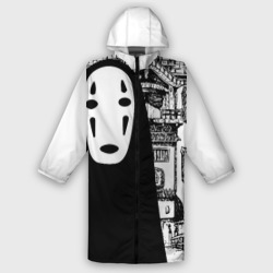 Мужской дождевик 3D No-Face Spirited Away Ghibli