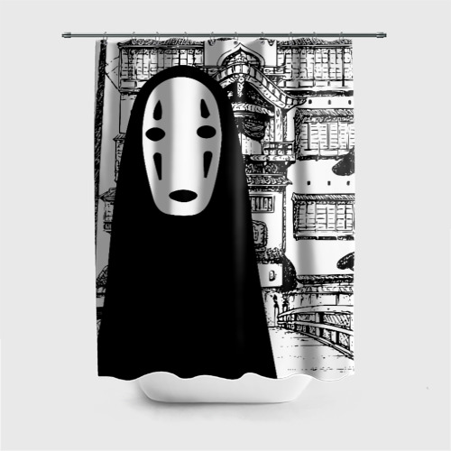 Штора 3D для ванной No-Face Spirited Away Ghibli