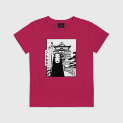 Детская футболка хлопок No-Face Spirited Away Ghibli