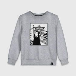 Детский свитшот хлопок No-Face Spirited Away Ghibli