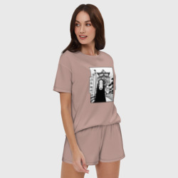 Женская пижама с шортиками хлопок No-Face Spirited Away Ghibli - фото 2