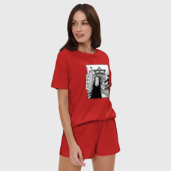 Женская пижама с шортиками хлопок No-Face Spirited Away Ghibli - фото 2