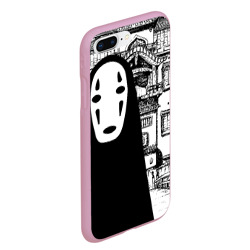 Чехол для iPhone 7Plus/8 Plus матовый No-Face Spirited Away Ghibli - фото 2