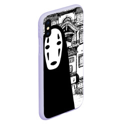 Чехол для iPhone XS Max матовый No-Face Spirited Away Ghibli - фото 2