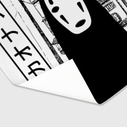 Бумага для упаковки 3D No-Face Spirited Away Ghibli - фото 2